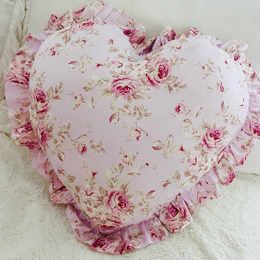 SOLD LoveShackFancy Style Throw Pillow